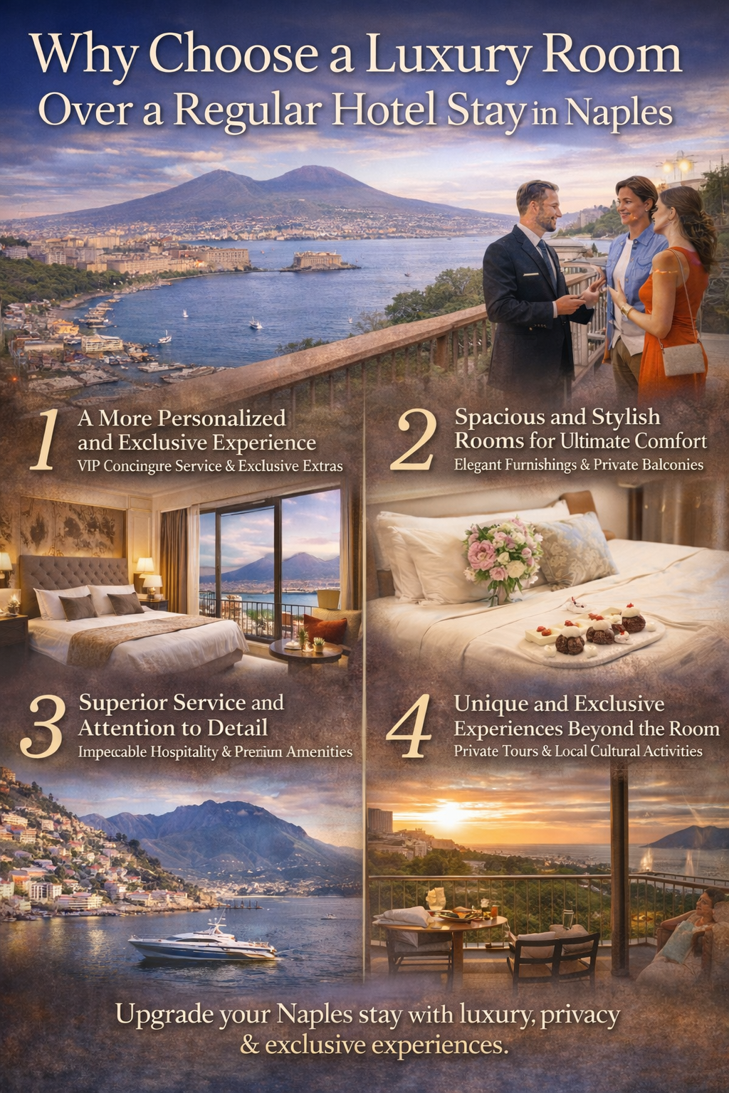 Why Choose a Luxury Room Over a Regular Hotel Stay in Naples