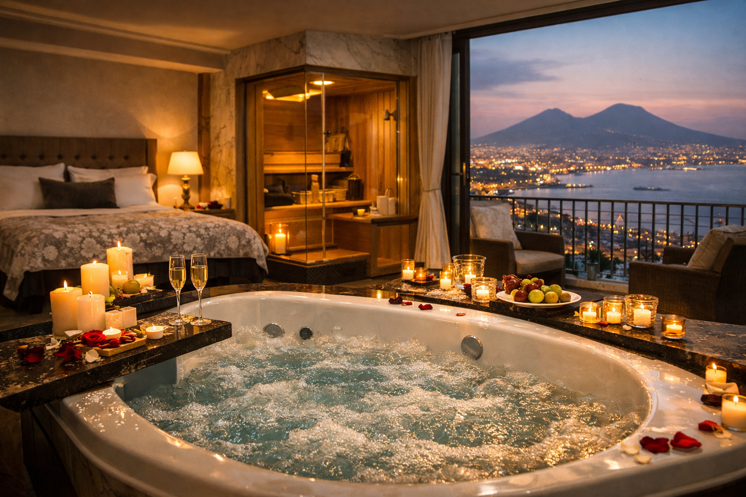 day use con spa privata napoli
